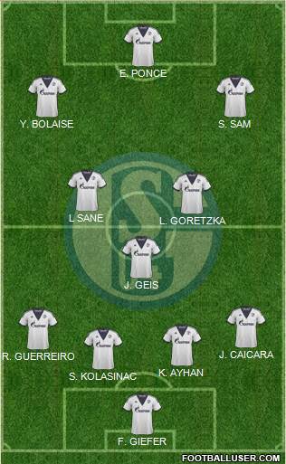 FC Schalke 04 Formation 2015