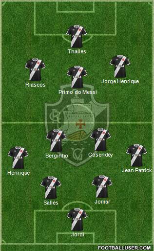 CR Vasco da Gama Formation 2015