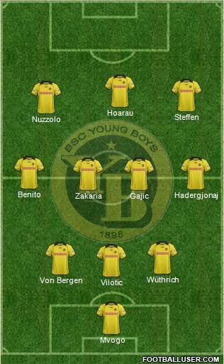 BSC Young Boys Formation 2015