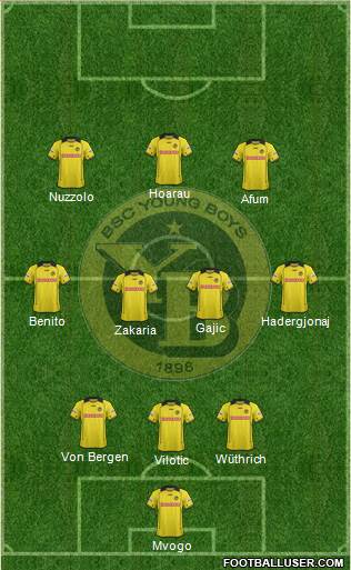 BSC Young Boys Formation 2015