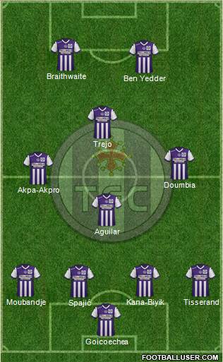 Toulouse Football Club Formation 2015