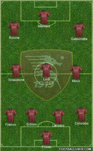 Salernitana Formation 2015
