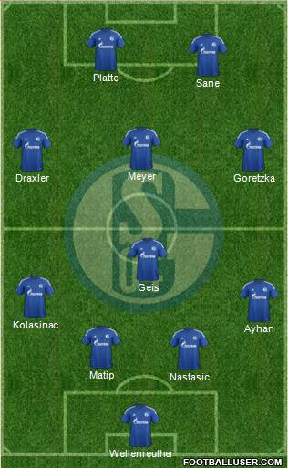 FC Schalke 04 Formation 2015