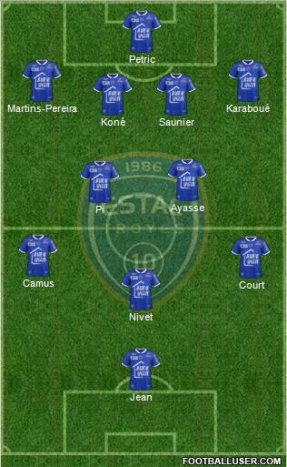 Esperance Sportive Troyes Aube Champagne Formation 2015