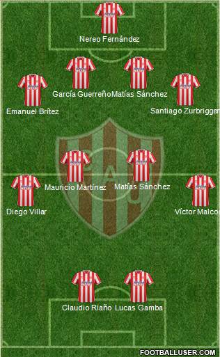 Unión de Santa Fe Formation 2015