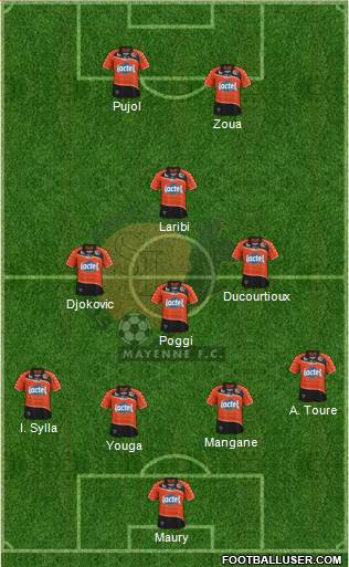 Stade Lavallois Mayenne FC Formation 2015