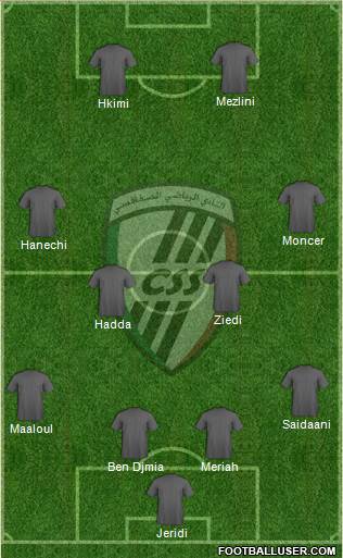 Club Sportif Sfaxien Formation 2015