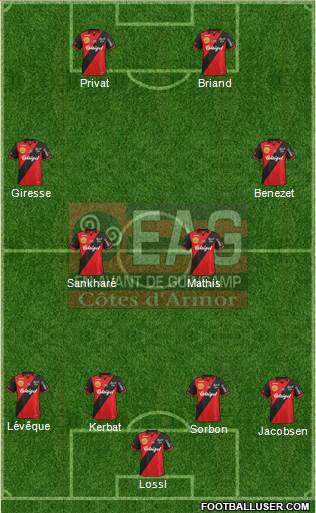 En Avant de Guingamp Formation 2015
