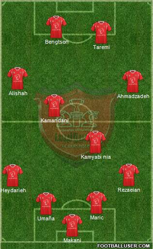 Persepolis Tehran Formation 2015