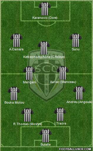 Angers SCO Formation 2015