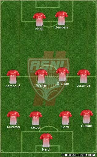 A.S. Nancy Lorraine Formation 2015