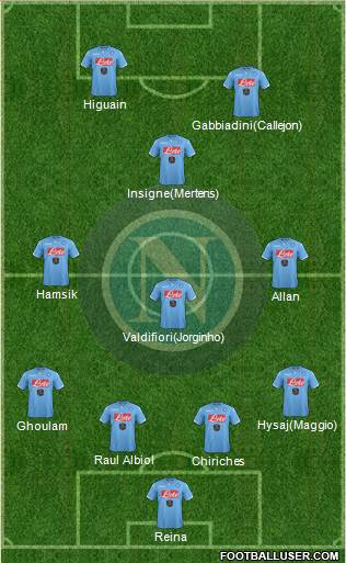 Napoli Formation 2015