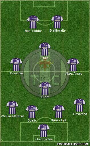 Toulouse Football Club Formation 2015