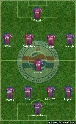 Stade Malherbe Caen Basse-Normandie Formation 2015