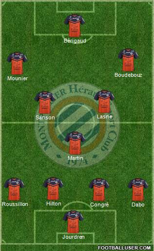 Montpellier Hérault Sport Club Formation 2015
