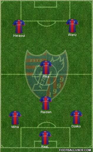 FC Tokyo Formation 2015
