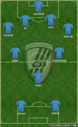 Club Sportif Sfaxien Formation 2015