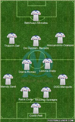 Olympique de Marseille Formation 2015