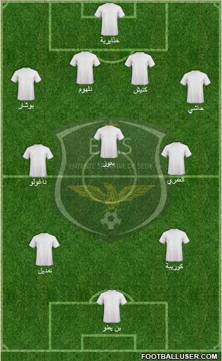 Entente Sportive Sétifienne Formation 2015