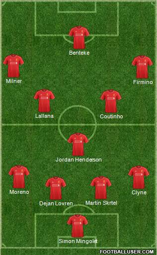 Liverpool Formation 2015
