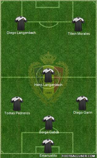 Belgium Formation 2015