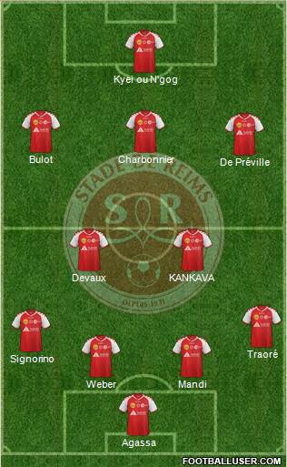 Stade de Reims Formation 2015