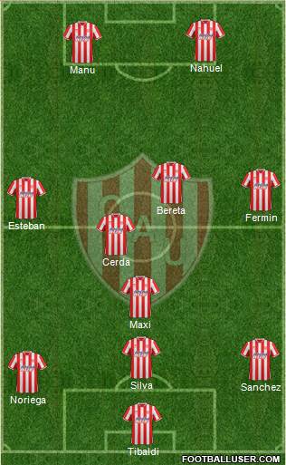 Unión de Santa Fe Formation 2015