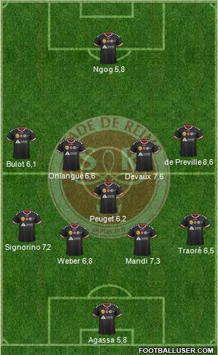Stade de Reims Formation 2015