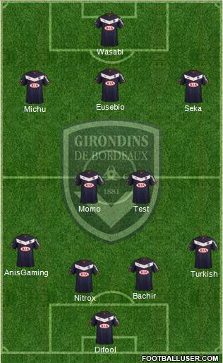 FC Girondins de Bordeaux Formation 2015