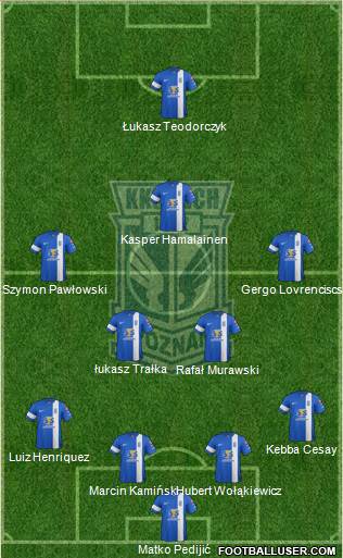 Lech Poznan Formation 2015