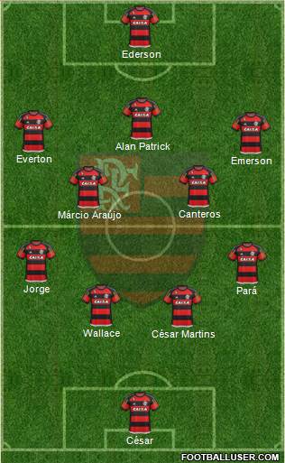 CR Flamengo Formation 2015