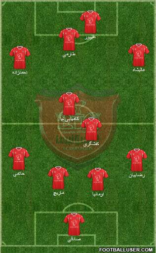 Persepolis Tehran Formation 2015