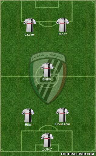 Club Sportif Sfaxien Formation 2015