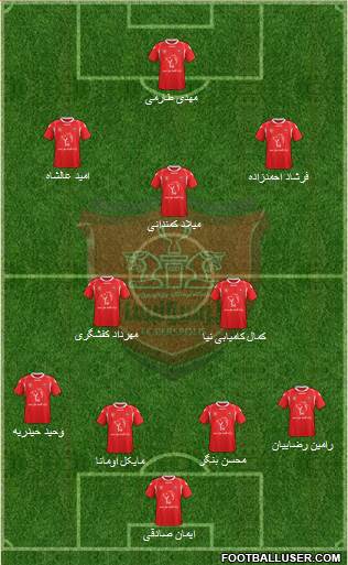Persepolis Tehran Formation 2015