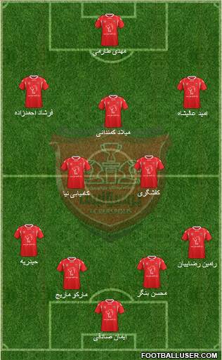 Persepolis Tehran Formation 2015