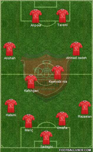 Persepolis Tehran Formation 2015