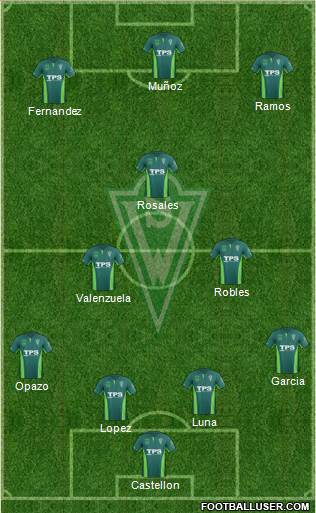 CD Santiago Wanderers S.A.D.P. Formation 2015