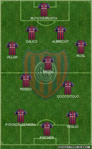 San Lorenzo de Almagro Formation 2015