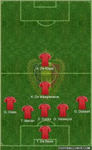 Belgium Formation 2015