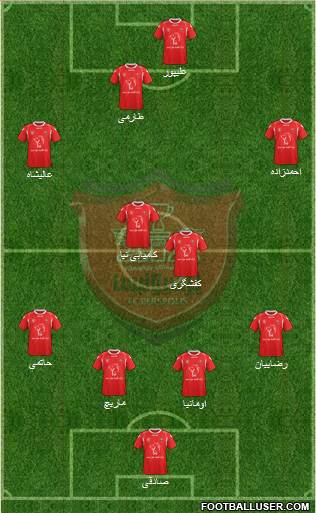 Persepolis Tehran Formation 2015