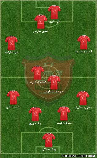 Persepolis Tehran Formation 2015