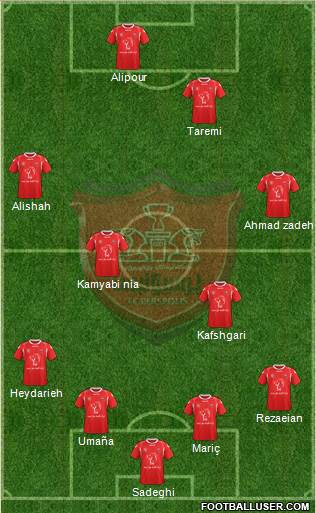 Persepolis Tehran Formation 2015
