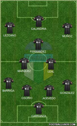 CD O'Higgins de Rancagua S.A.D.P. Formation 2015