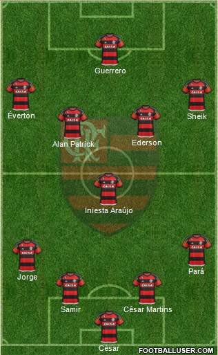 CR Flamengo Formation 2015
