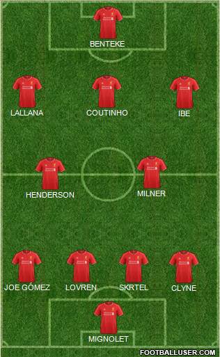 Liverpool Formation 2015