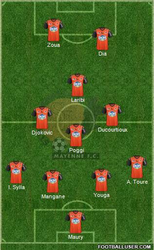 Stade Lavallois Mayenne FC Formation 2015