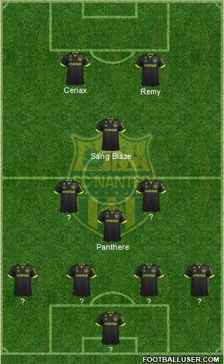 FC Nantes Formation 2015