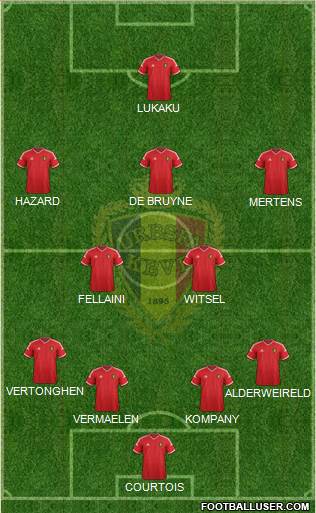 Belgium Formation 2015