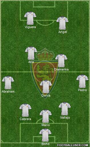 R. Zaragoza S.A.D. Formation 2015