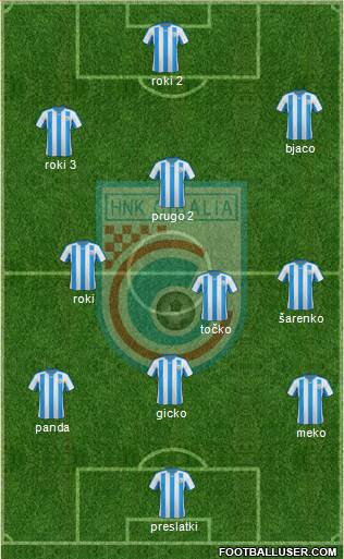 HNK Cibalia Formation 2015